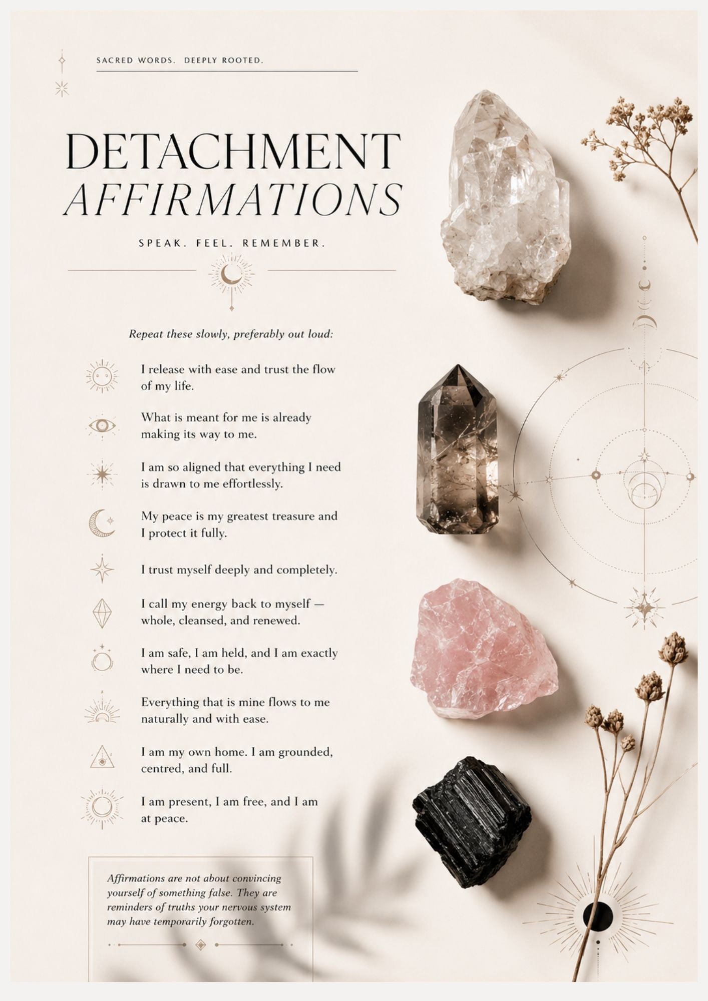 Energetic Detachment according to a Gemini moon