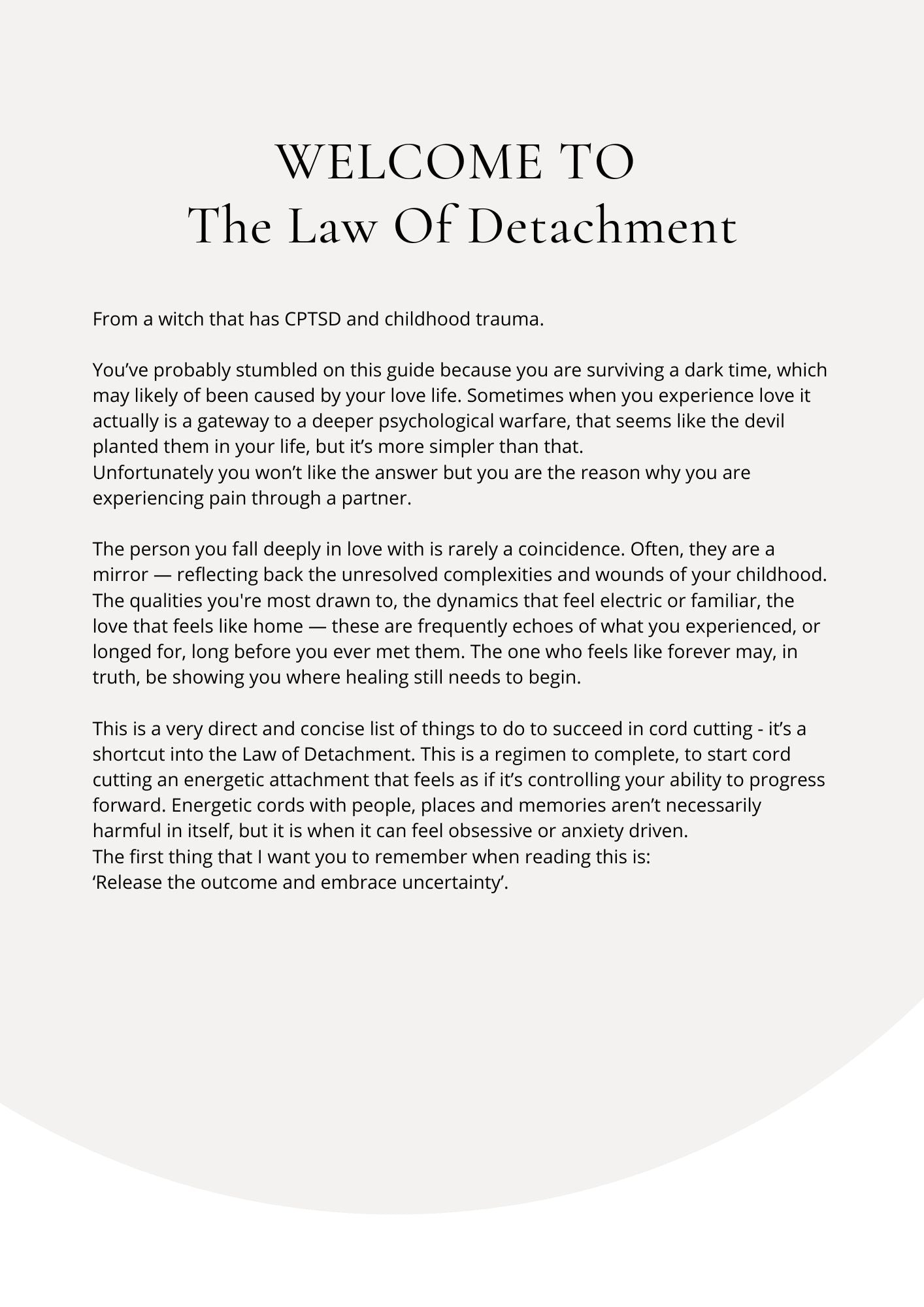 Energetic Detachment according to a Gemini moon