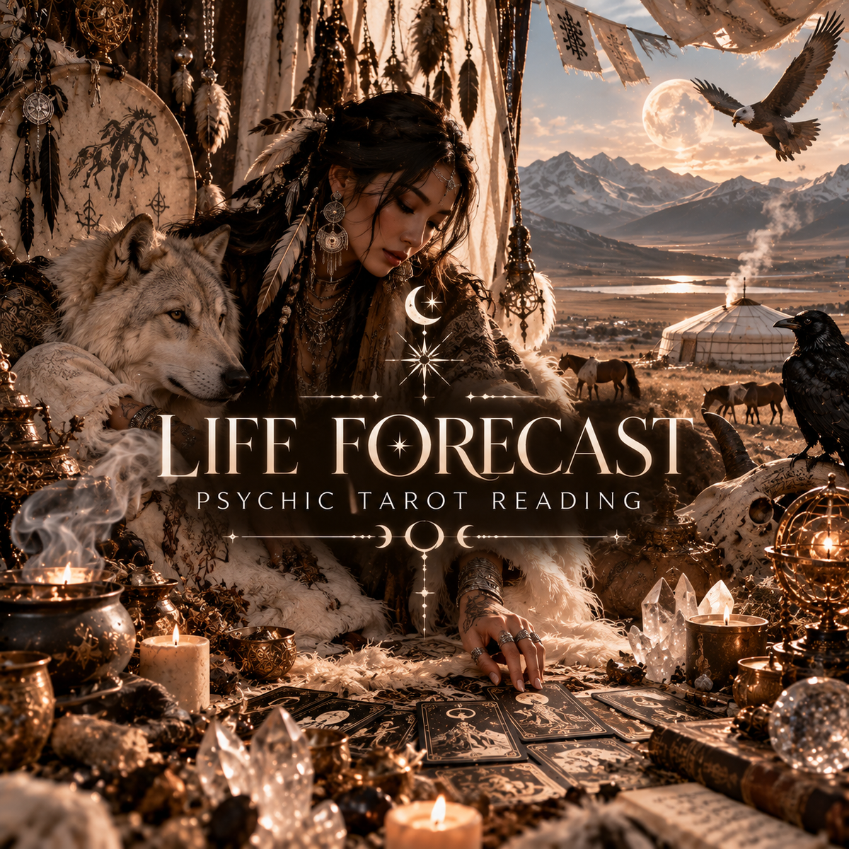 Life Forecast Psychic Tarot Reading